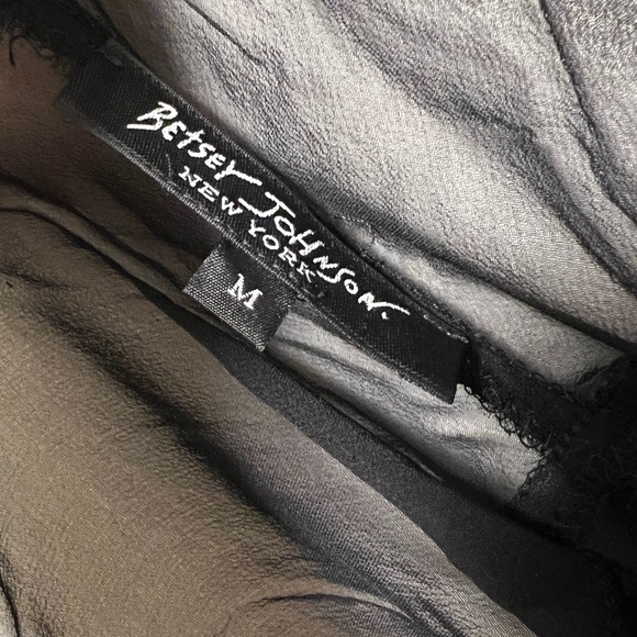 🚫SOLD🚫 Vintage Betsey Johnson Sheer Mesh Milkmaid Dress - Picture 5 of 5